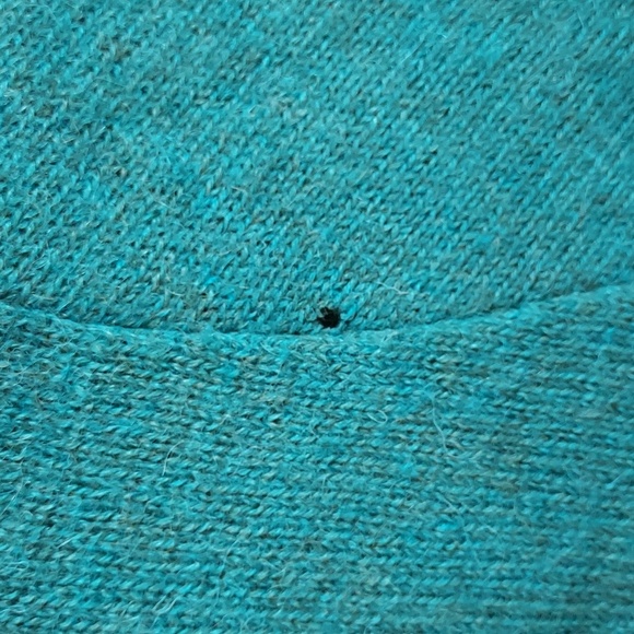 Royal Scot Women's Cardigan Sweater Green Alpaca Wool Longer Length Peru FLAW L - Picture 5 of 10